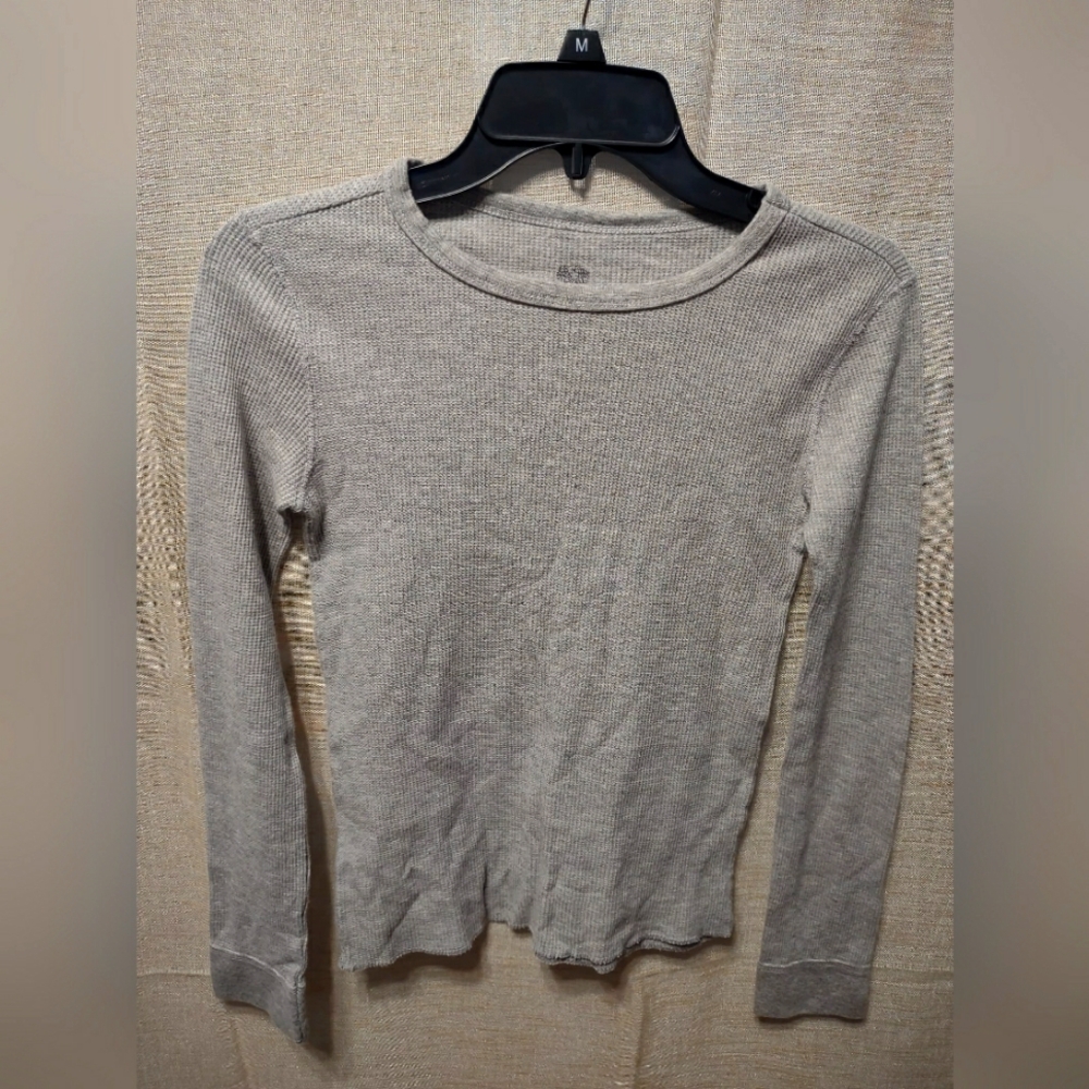 Fruit of the loom XL (14-16) Long Sleeve Thermal Grey for Boy